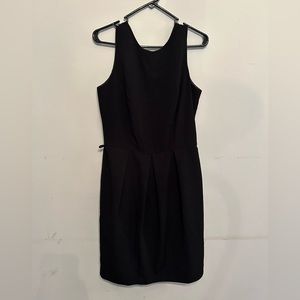 Black shift dress